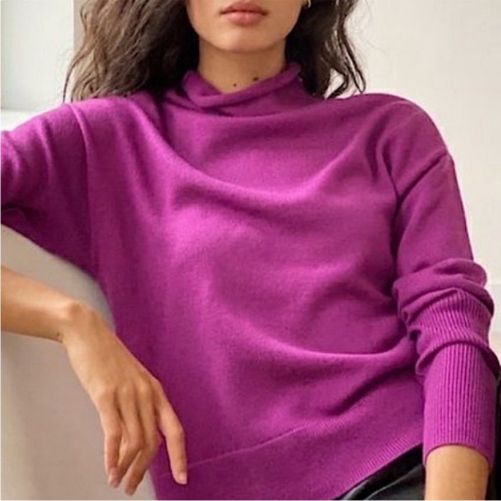 Wilfred 2XS Cyprie Sweater Bright Purple-Pink